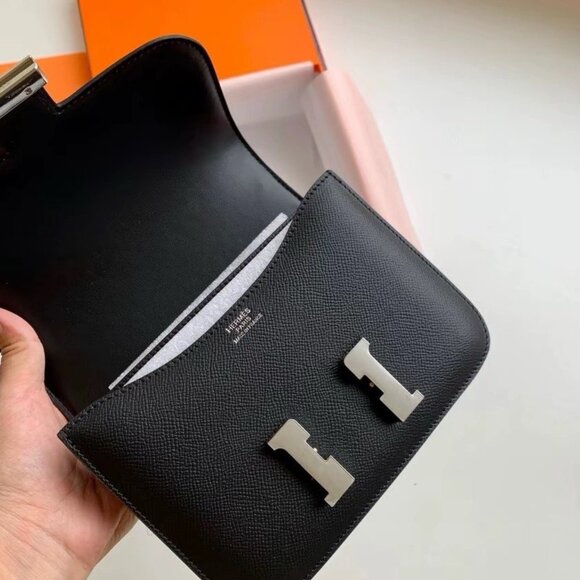 HERMES Black Shoulder/Crossbody Bag - Picture 7 of 9